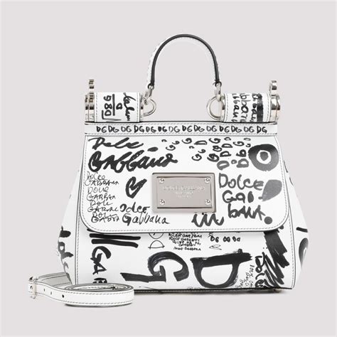 dolce and gabbana graffiti bag